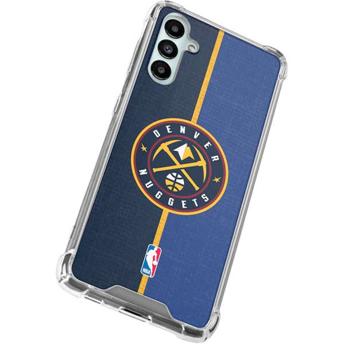 NBA Denver Nuggets Canvas Galaxy A15 5G Clear Case